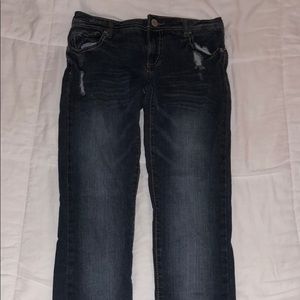 Mossimo Supply Co. Jeans - dark wash skinny jeans Mossimo Supply Co. Jeans - dark wash skinny jeans